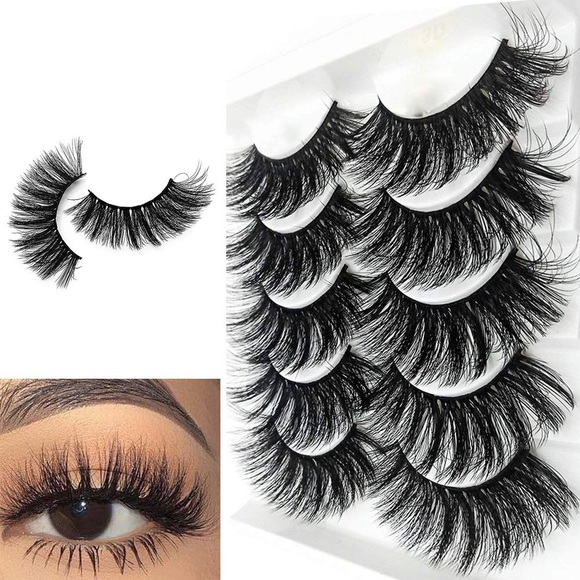 ✨Faux 3D Mink Full Crisscross Wispy Lashes, 5 Pack - Picture 2 of 4